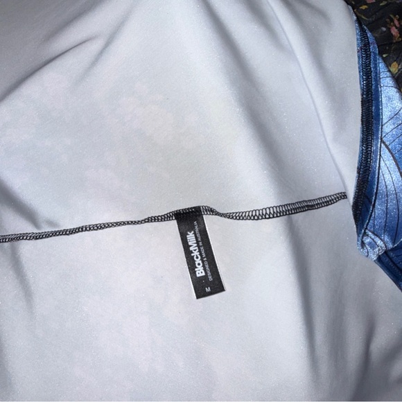 Blackmilk Flight of Tsuru Velvet Maxi Kimono M *modified - Picture 8 of 8